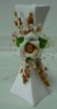 Wholesale Porcelain ceramic candle holder with flower