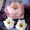 floating lotus candle