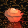rose floating led candle