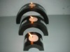wooden arch base candle holder with diamonds