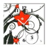 Home Decoration -Glass & MDF Clock