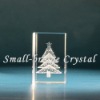 Wholesale 3D laser crystal christmas three home decoration