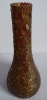 Wholesale Home decor,Handmade mosaic glass vase in brown color