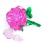 Wholesale Hotsale 3D Crystal Puzzle Jigsaw Rose Shaped Decoration