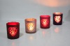 Wholesale Glass candle holder for home decoration
