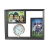 Wholesale home decor wooden clock with photo frame