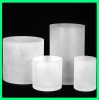 Wholesale Sand-blasting glass flower vase for wedding decoration