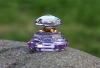 wholesale Crystal car perfume bottles Fashion beautiful, car decoration