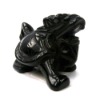 Natural Rock Obsidian Dragon Tortoise Home Decoration