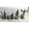Wholesale pewter warrior,home decoration,figures,soldiers,craft