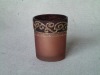 Wholesale Glass candle holder for home decoration