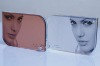 Wholesale home decorative magnetic square glass crystal photo frame