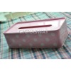 metal napkin bin with colour coated and printing