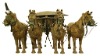 Clay sculpture Terra-cotta Warriors and horse souvenir