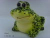 ceramic cigarette holder-frog shaped