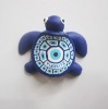 Wholesale Polymer clay cute blue turtle magnet fridge magnet
