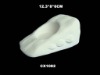 bisque ceramic cake candle holder