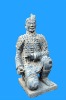 Handmade pottery kiln figurine of terracotta warriors