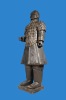 Wholesale Black pottery soldier of terra cotta warriors