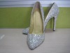 Dropshipping 12cm High heel Crystal wedding shoes
