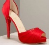 red platform wedding shoes ,satin wedding shoes