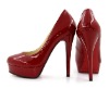 Wedding shoes VL040 Free shipping red color with outer platform sexy design