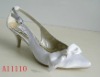 lady's wedding shoe