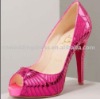 Wholesale 2011 latested new fashion lady's shoes on sale free shipping