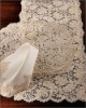 lace white placemat tablemat