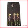 Wholesale Fashion design wooden handcrafts with clock