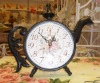 New style metal clock, F1028
