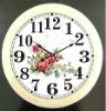 Chinese style round wooden clocks