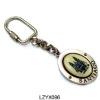 fantasy man's metal key ornament with logo