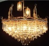 Successful sailer crystal pendant lamp