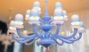 Wholesale Popular glass chandelier light MD-12+6