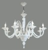 Wholesale Transparent pink crystal candle dropped lighting/chandeliers for siting room---ADT-SBD9153