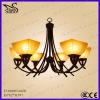 Simple European Design Antique Copper Chandelier
