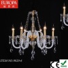 Wholesale Modern Crystal Chandelier 9820-6 glass chandelier with shade