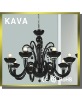 Wholesale Black Handmade Murano Glass Pendant Light