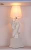 Big horse table lamp for leisure public areas