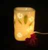 electric small ceramic tealight lamp
