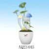 Ceramic newfangled mushroom table lamp