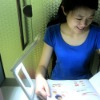 folding LED reading light