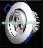 3w CE&ROHS round LED ceiling light