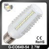 2.4W Energy-saving E27 LED Light AC220-240V