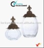 metal glass pot