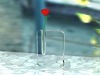 Clear Acrylic vase