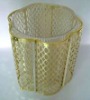 2011 New Elegant metal dustbin