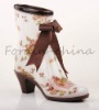 Wholesale 5061-03-17 high heel rain boot