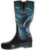 2011 new and fashion ladies' rain boots